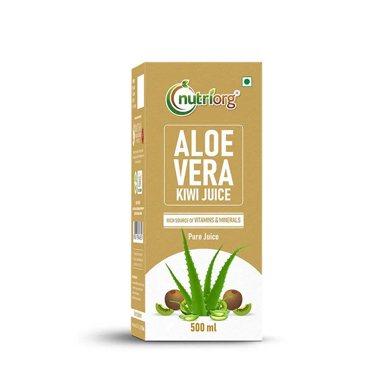 Nutriorg Aloevera Kiwi Juice