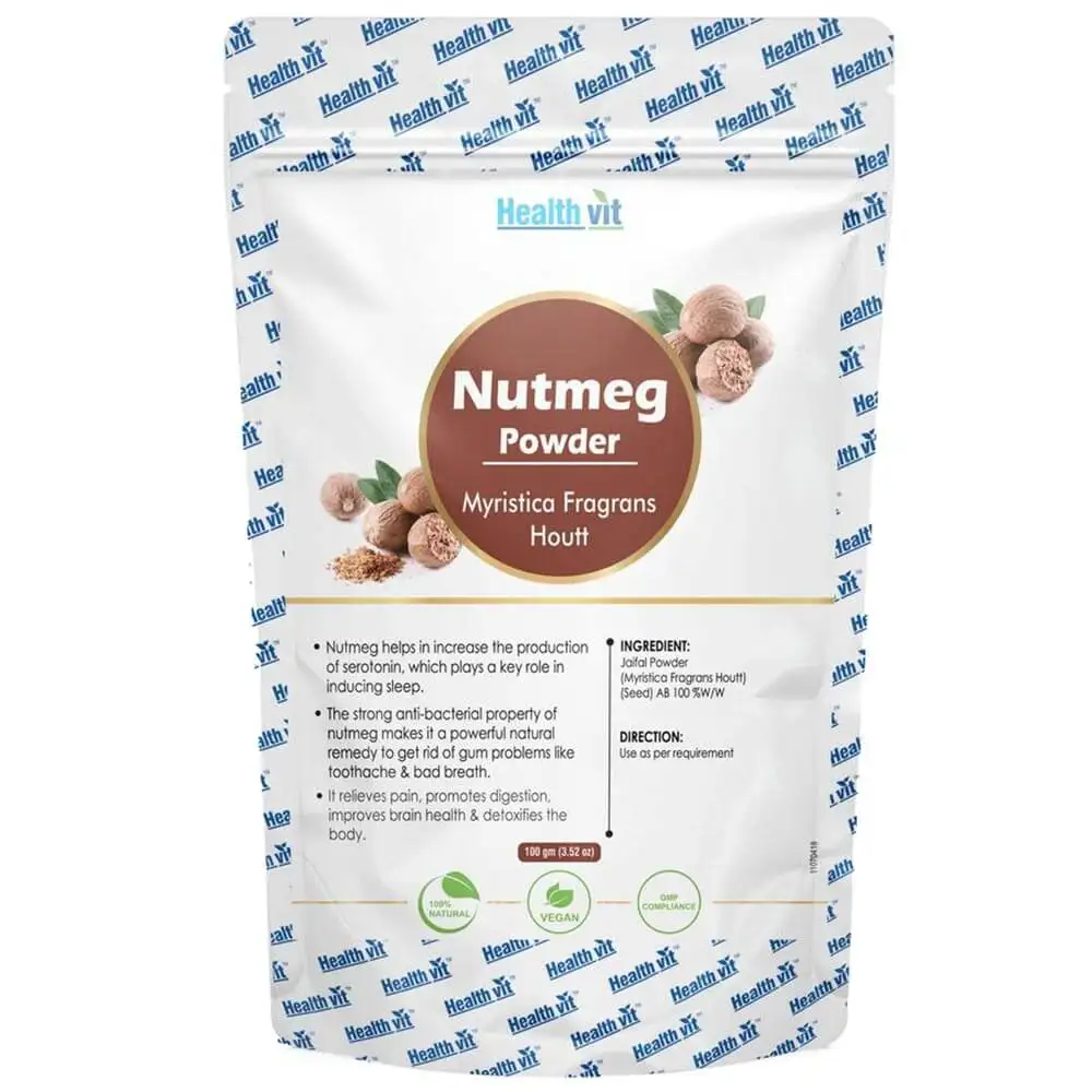 Healthvit Nutmeg Powder,  100 g