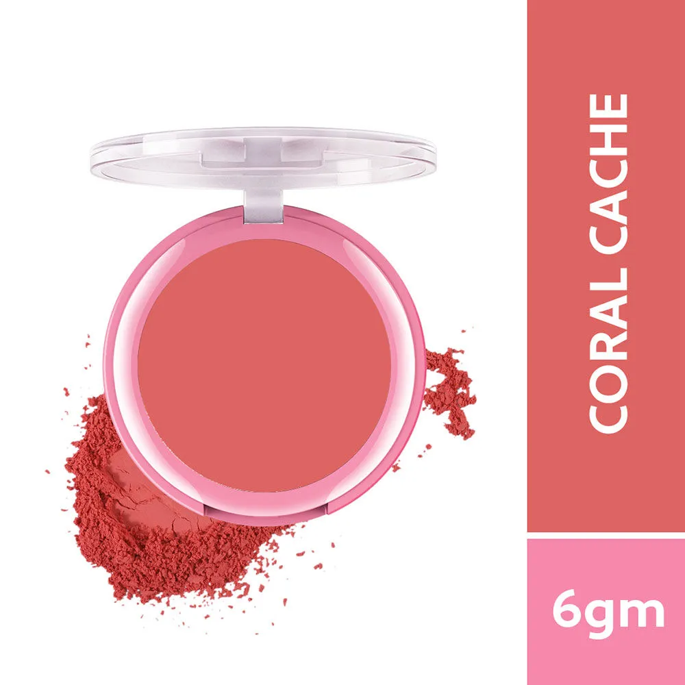 Biotique Natural Makeup Starstruck Matte Blush - Coral Cache