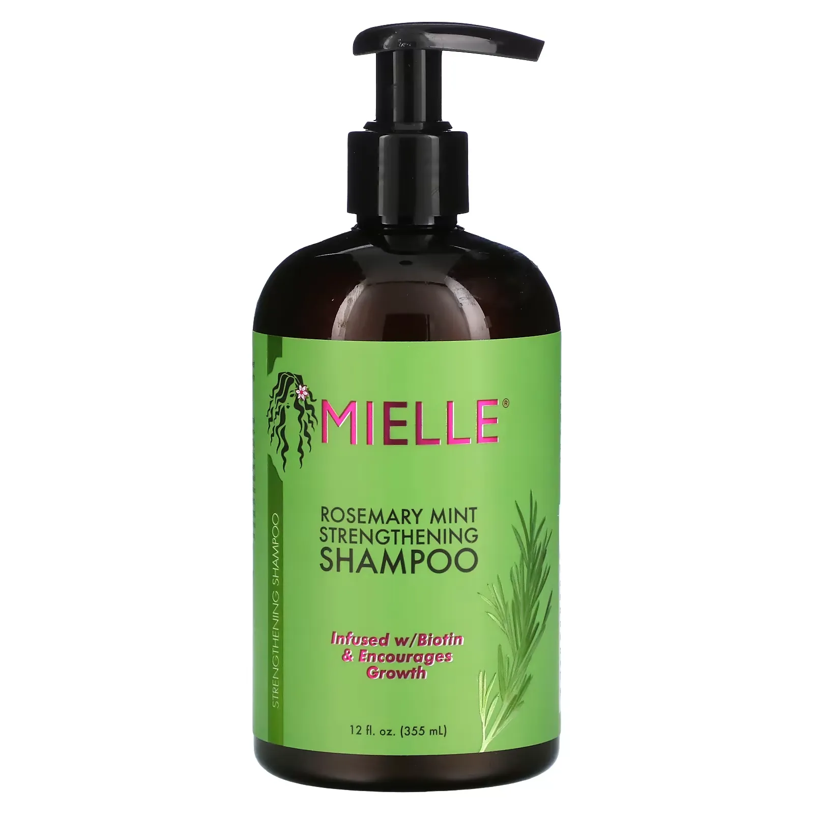 Strengthening Shampoo, Rosemary Mint, 12 fl oz (355 ml)