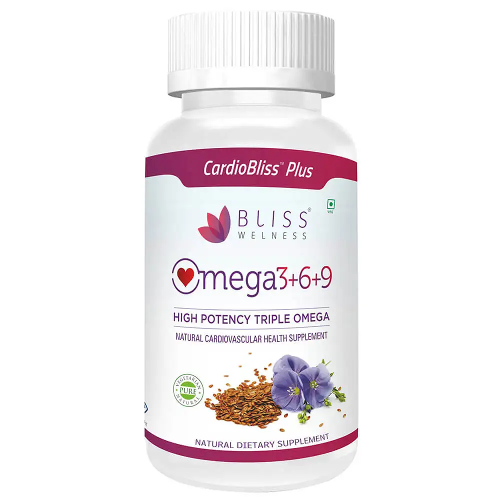 Bliss Welness Omega 3+6+9,  60 veggie capsule(s)