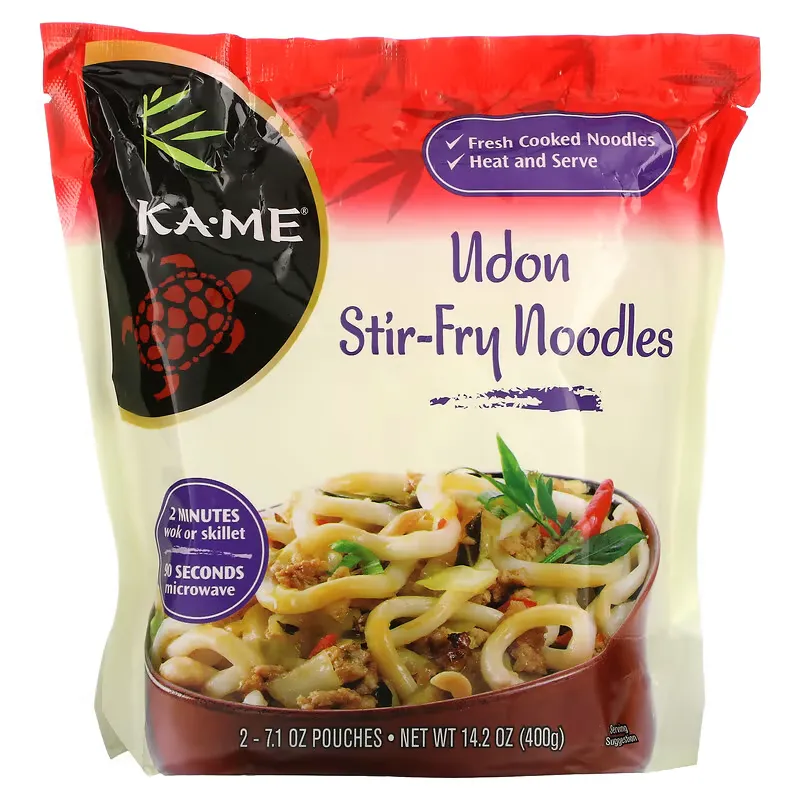 Udon Stir-Fry Noodles, 2 Pouches, 7.1 oz Each