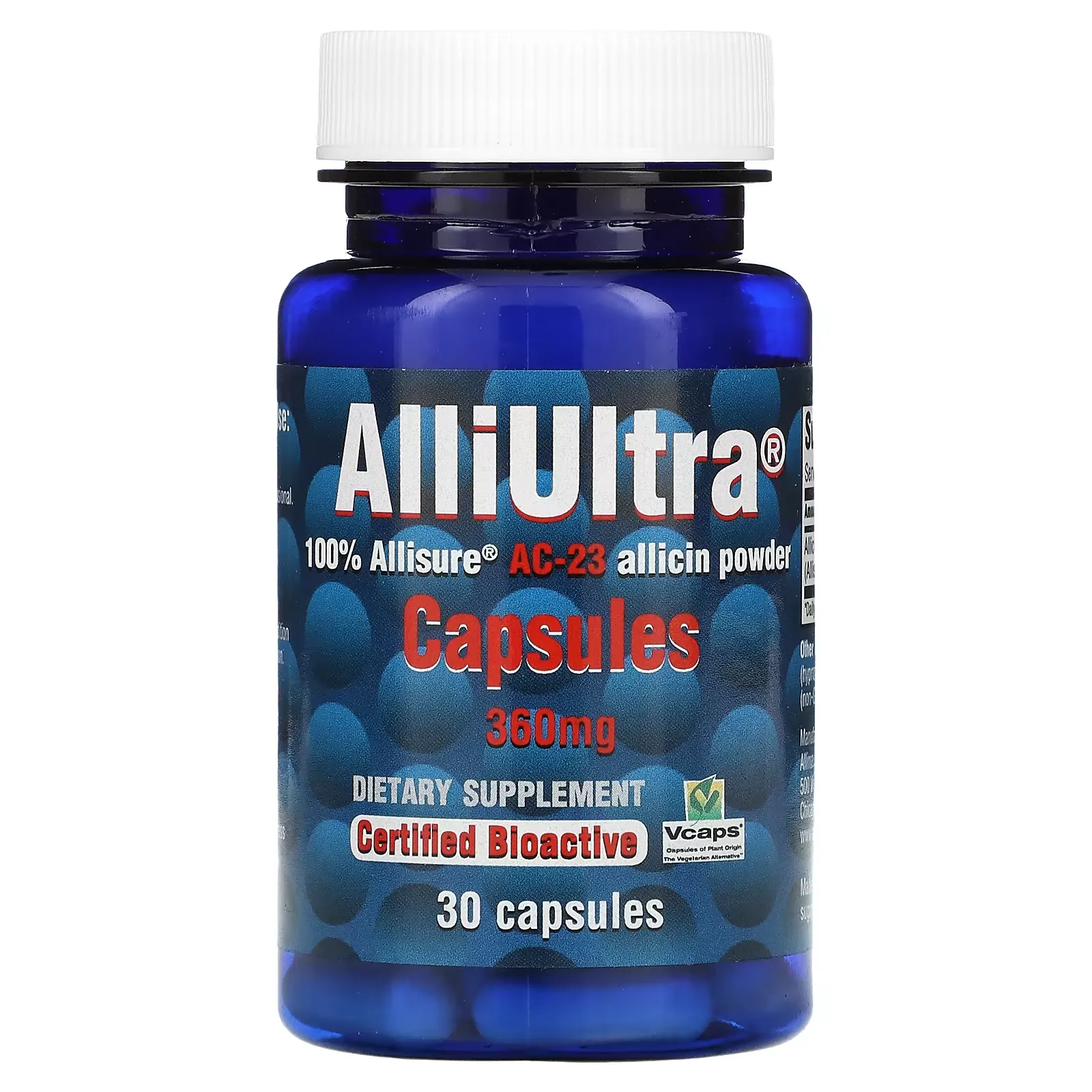 AlliUltra Capsules, 360 mg, 30 Capsules