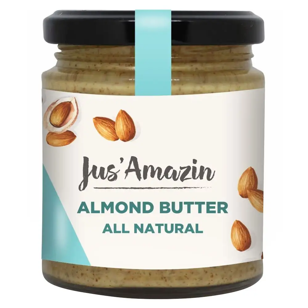 Jus Amazin Almond Butter,  All Natural  200 g