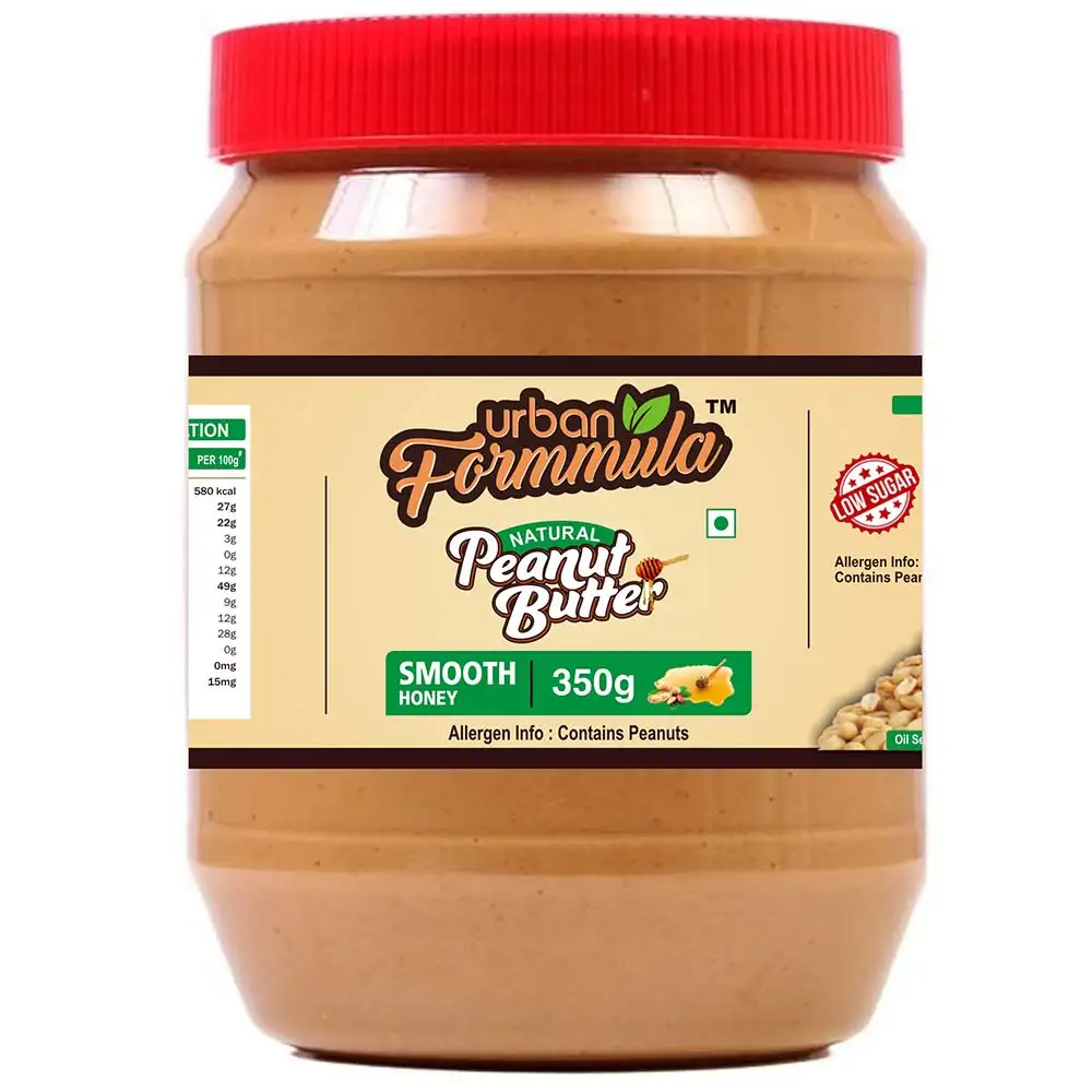 Urban Formmula Honey Peanut Butter,  350 g  Smooth