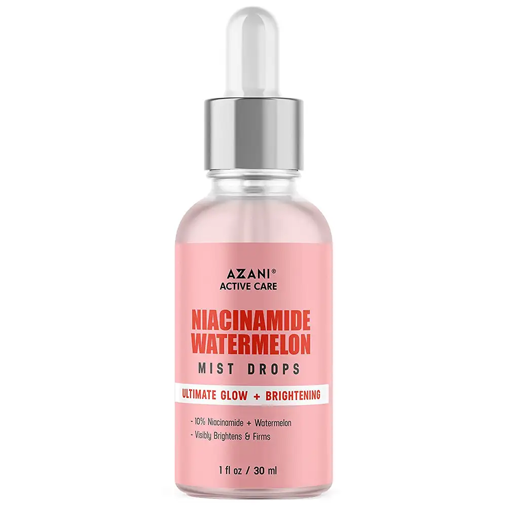 Azani Active Care Niacinamide Watermelon Mist Drops,  30 ml  Ultimate Glow+Brightening