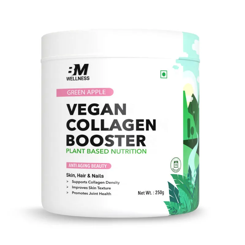 BM Wellness Vegan Collagen Booster - Green Apple