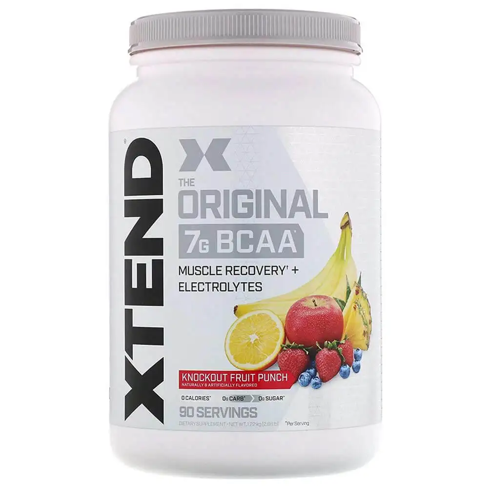 Scivation Xtend BCAA (Intra Workout Catalyst),  2.68 lb  90 Servings  Knockout Fruit Punch