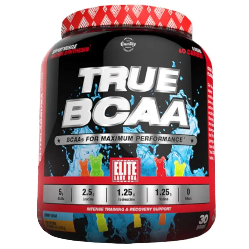 Elite Labs USA True BCAA,  0.42 lb  30 Servings  Sour Keys