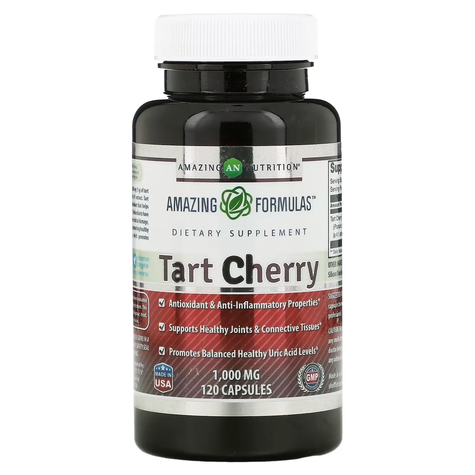 Tart Cherry, 1,000 mg, 120 Capsules