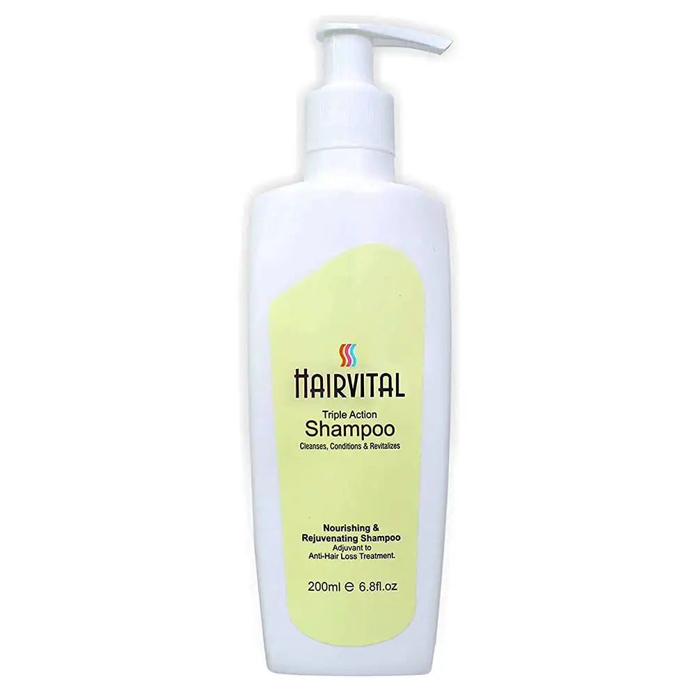 Salve Hairvital Triple Action Shampoo,  200 ml  Nourishing & Rejuvenating