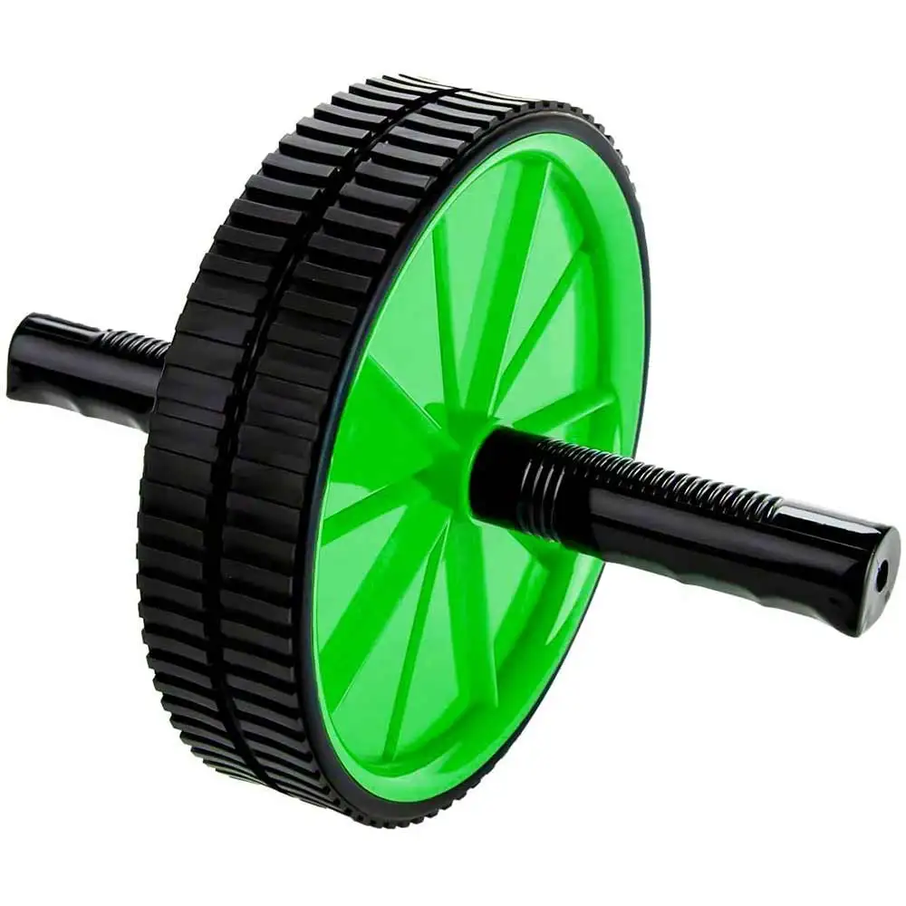 Strauss Premium Exercise Wheel,  Green  Free Size