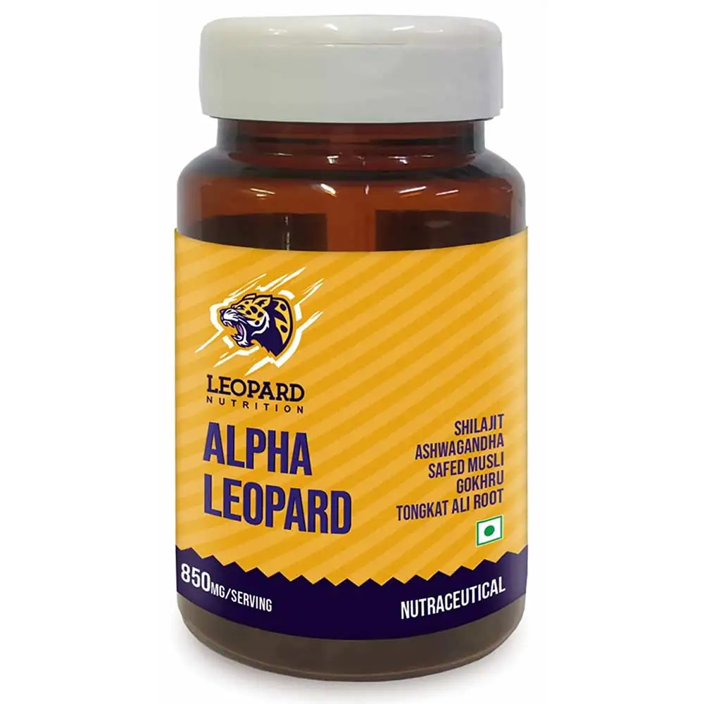 Leopard Nutrition Alpha Leopard,  60 capsules