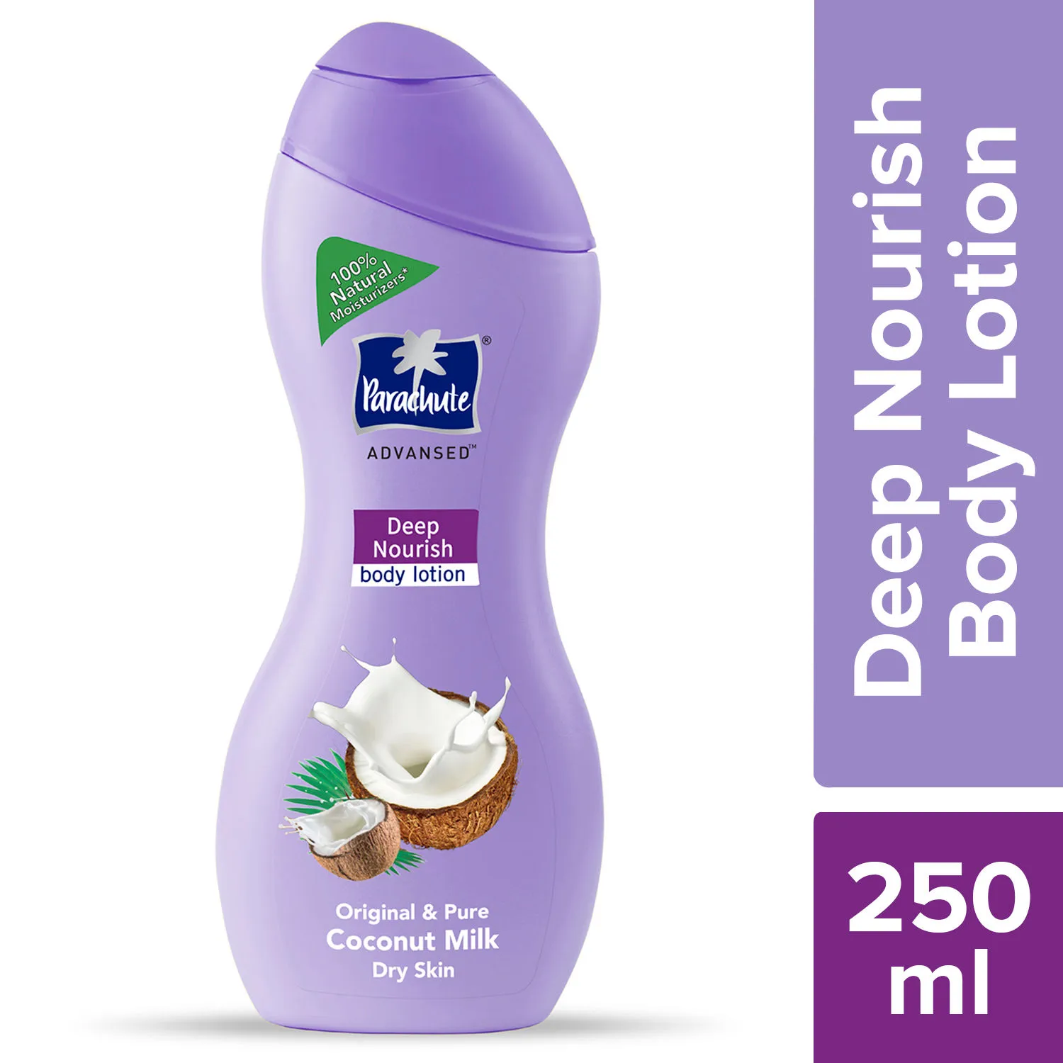 Parachute Advansed Deep Nourish Body Lotion For Women & Men - 100% Natural, 72h Moisturisation