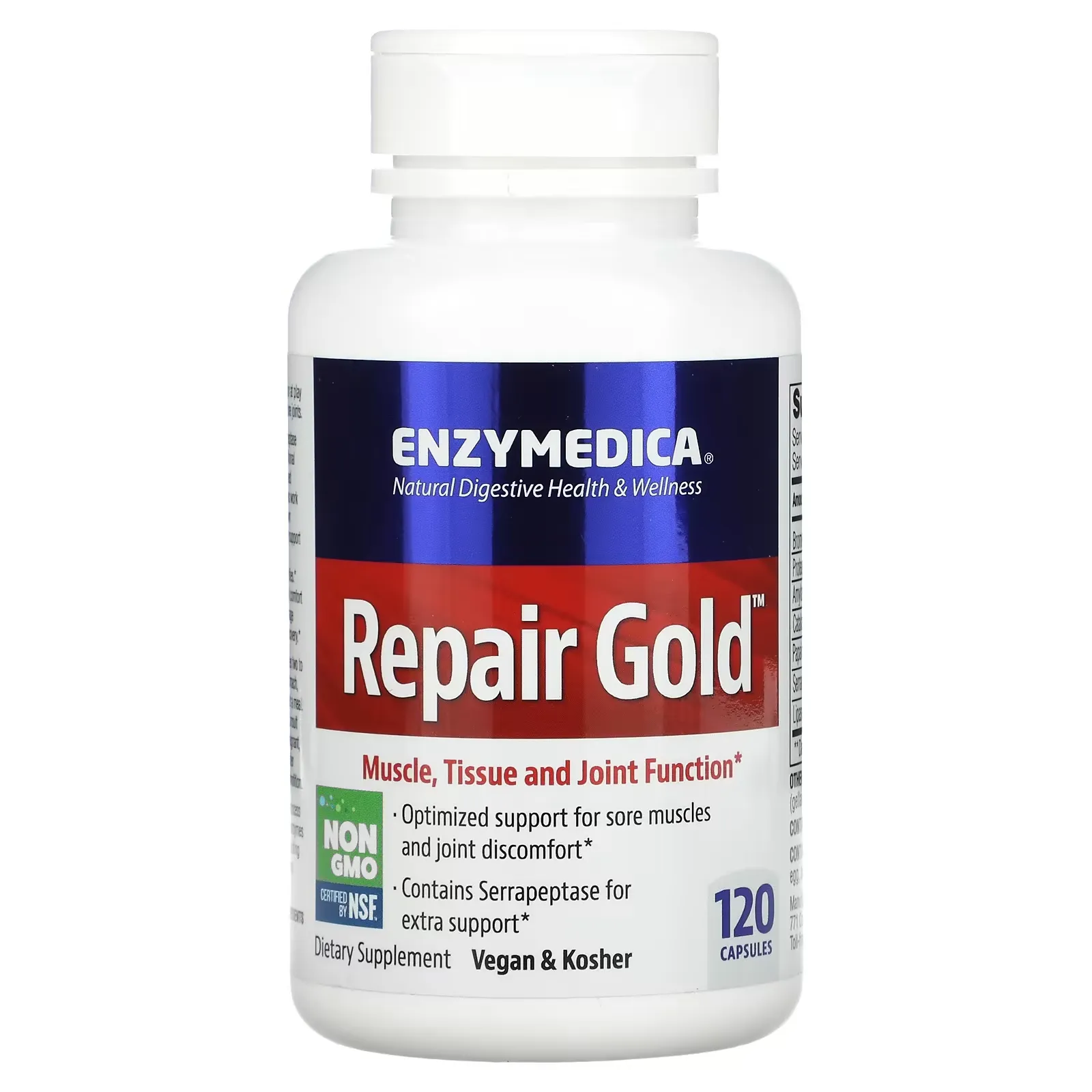 Repair Gold, Muscle, Tissue, and Joint Function, 120 Capsules