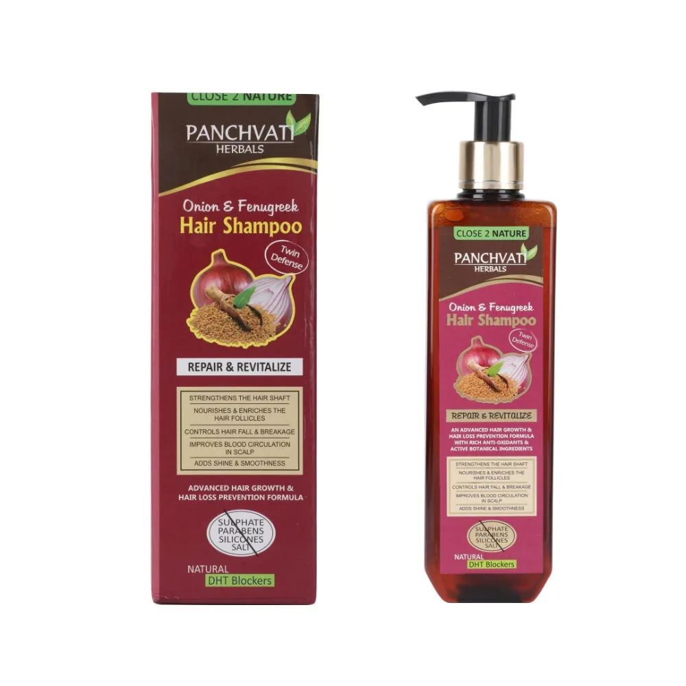 Panchvati Herbals Onion & Fenugreek Shampoo