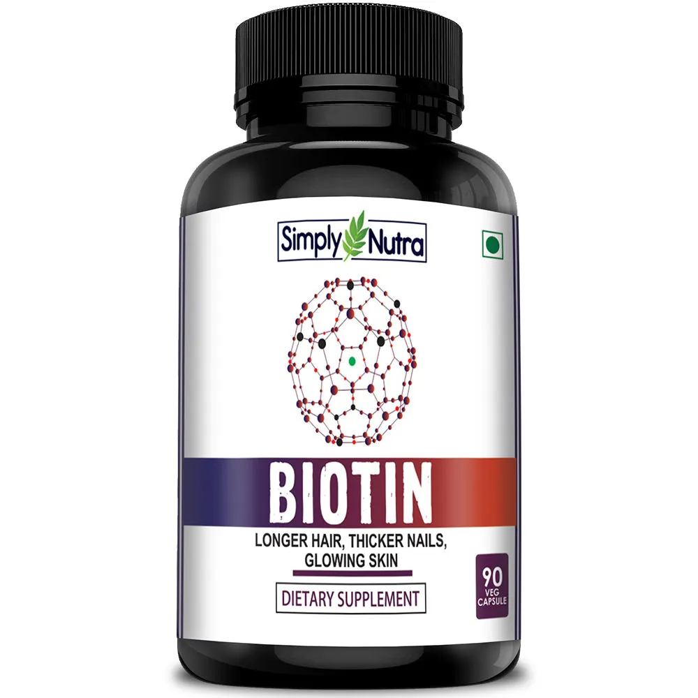 Simply Nutra Biotin Unflavored 90 capsules