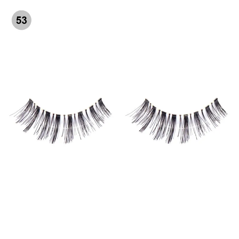 Beautiliss No.53 False Eyelash Eye Makeup Lash 3D Fake Long Natural Eyelashes