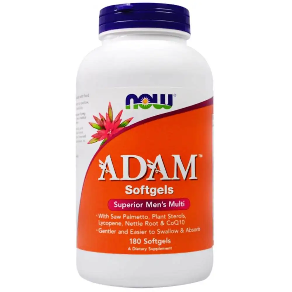 Now Adam Superior Men's Multi,  180 softgels  Unflavoured