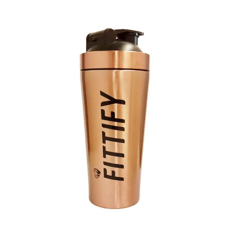 Saffola FITTIFY Metal Shakers - Golden