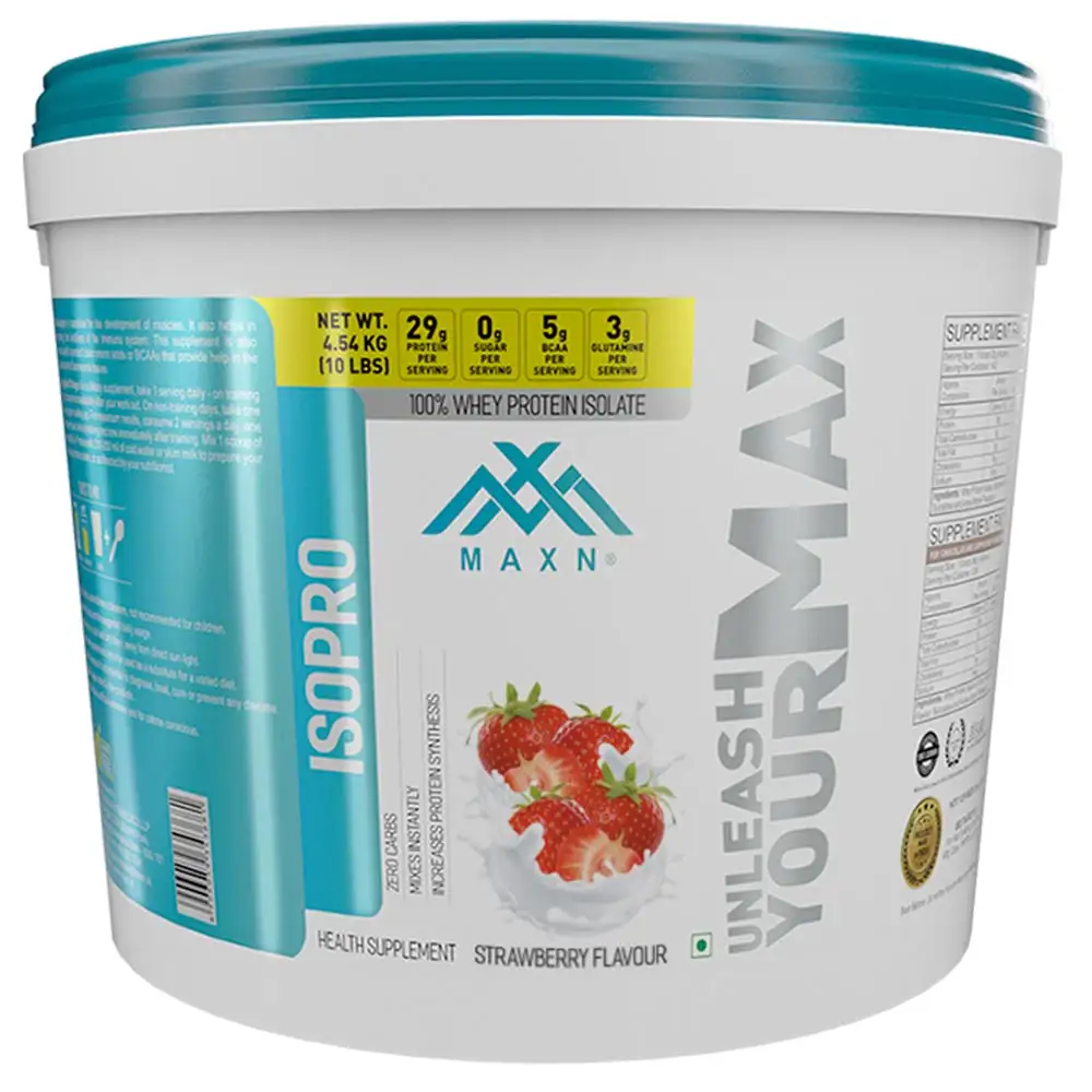 Maxn Isopro,  10 lb  Strawberry