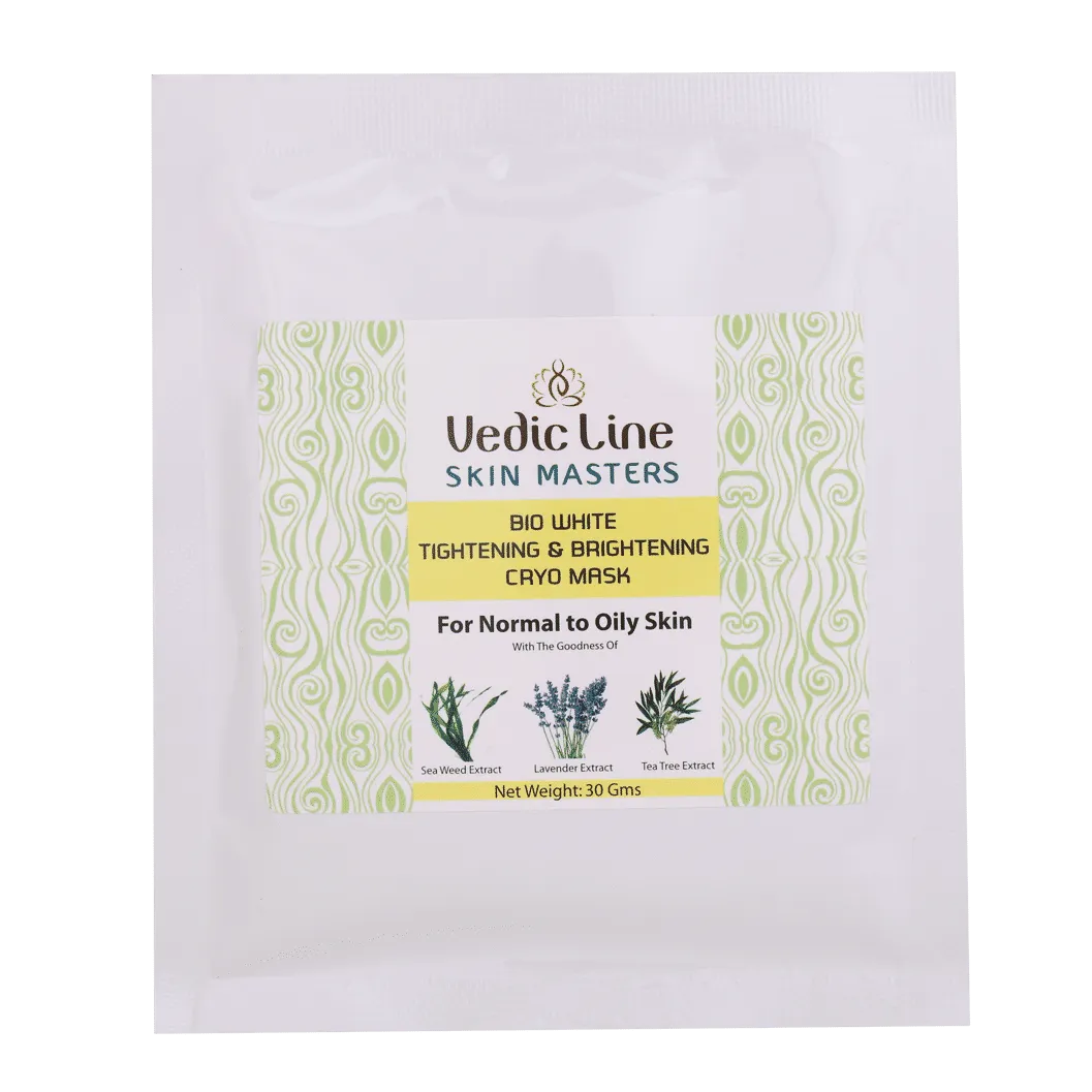 Vedic Line Bio White Tightening & Brightening Cryo Mask (For Normal to Oily Skin)