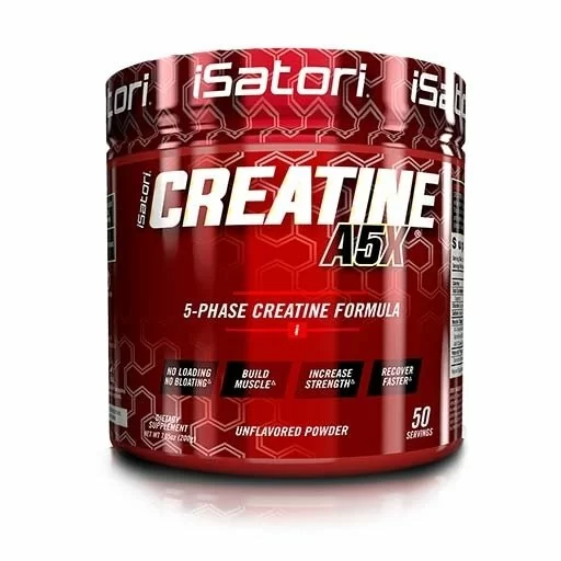 Isatori Creatine A5X, Unflavored, 50 Servings