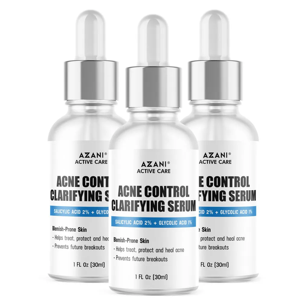 Azani Active Care Acne Control Clarifying Serum - Pack of 3