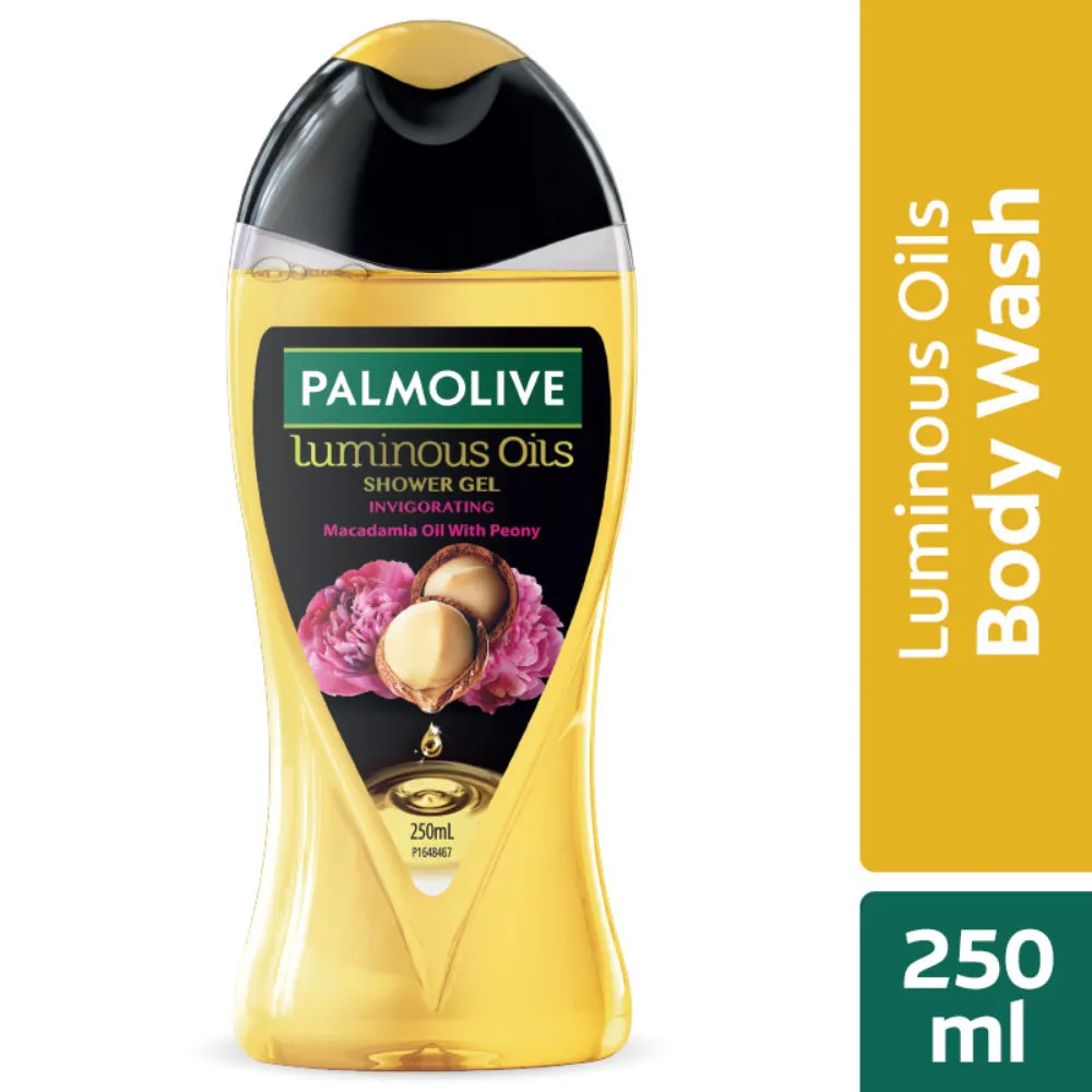 Palmolive Luminous Oils Invigorating Shower Gel Macadamia Oil With Peony