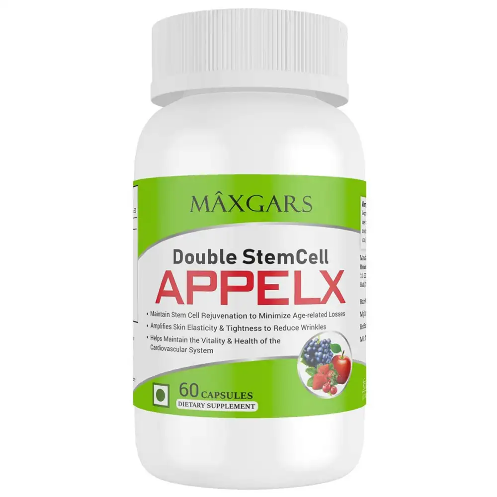 Maxgars Double Stem Cell Applex,  60 capsules