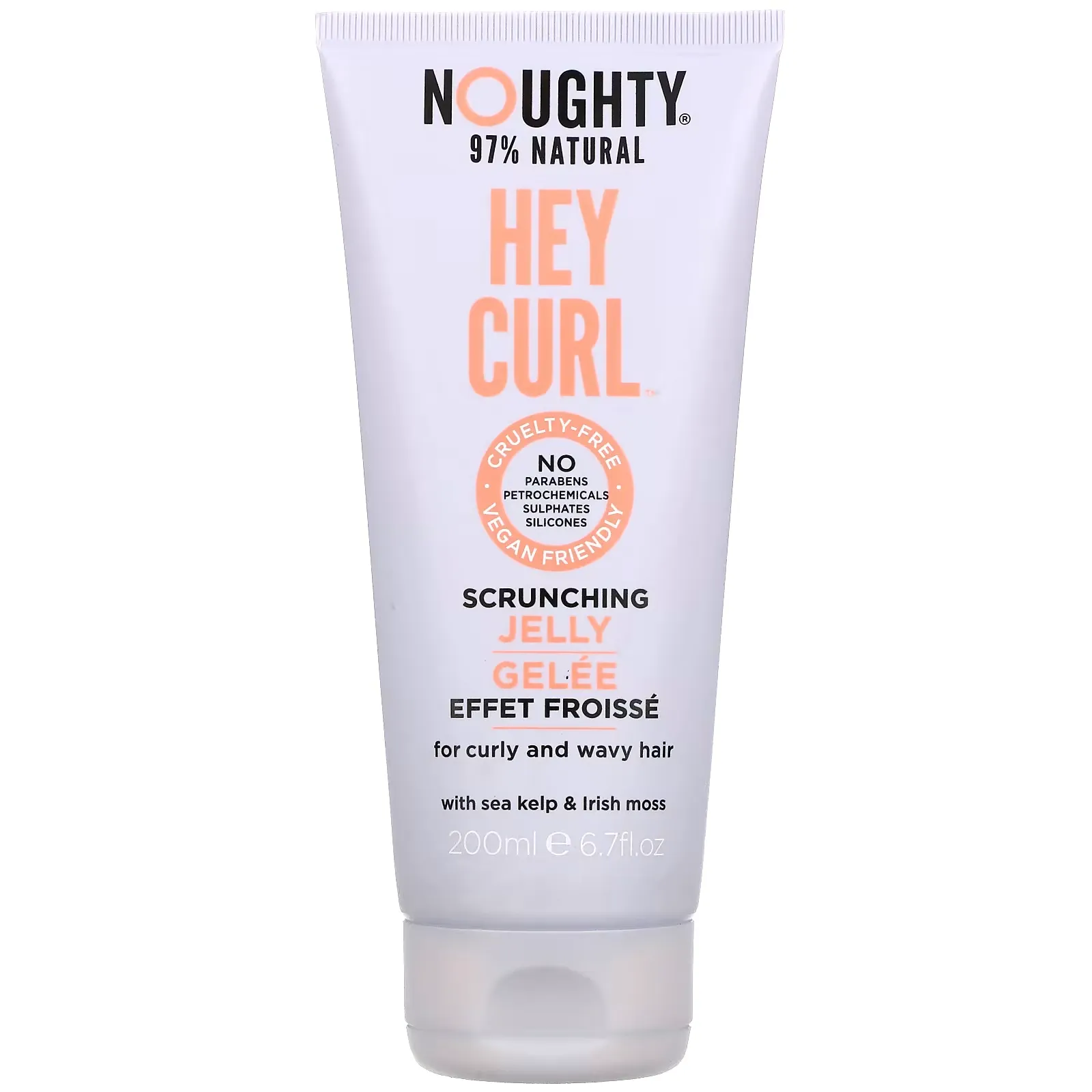 Hey Curl, Scrunching Jelly, For Curly and Wavy Hair,  6.7 fl oz (200 ml)