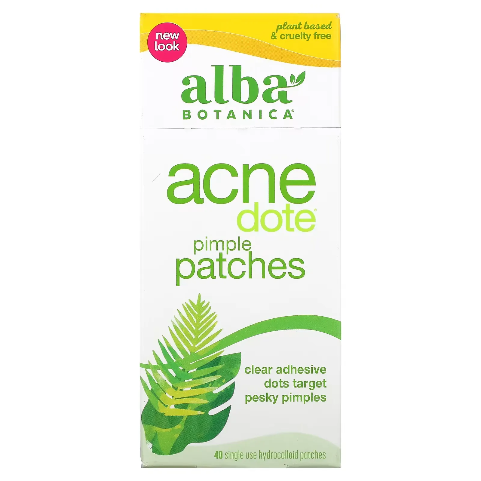 Acnedote Pimple Patches, 40 Single Use Hydrocolloid Patches