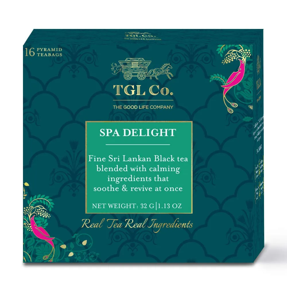 TGL Co. Spa Delight Black Tea Bags