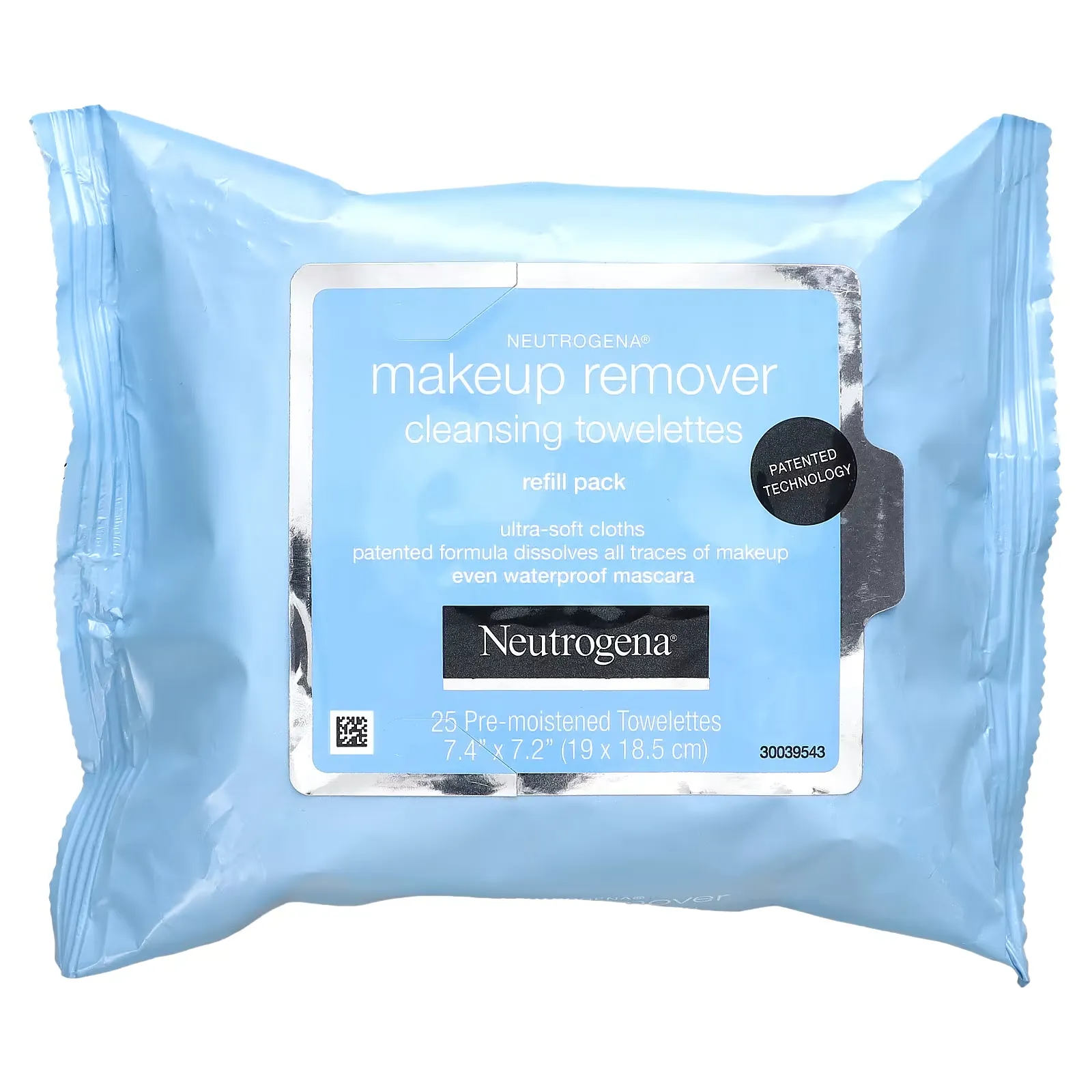 Makeup Remover Cleansing Towelettes, Refill Pack, 25 Pre-Moistened Towelettes