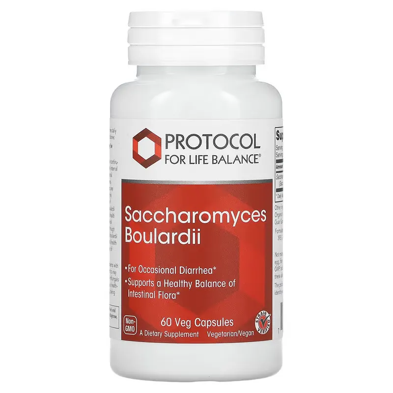 Saccharomyces Boulardii, 60 Veg Capsules