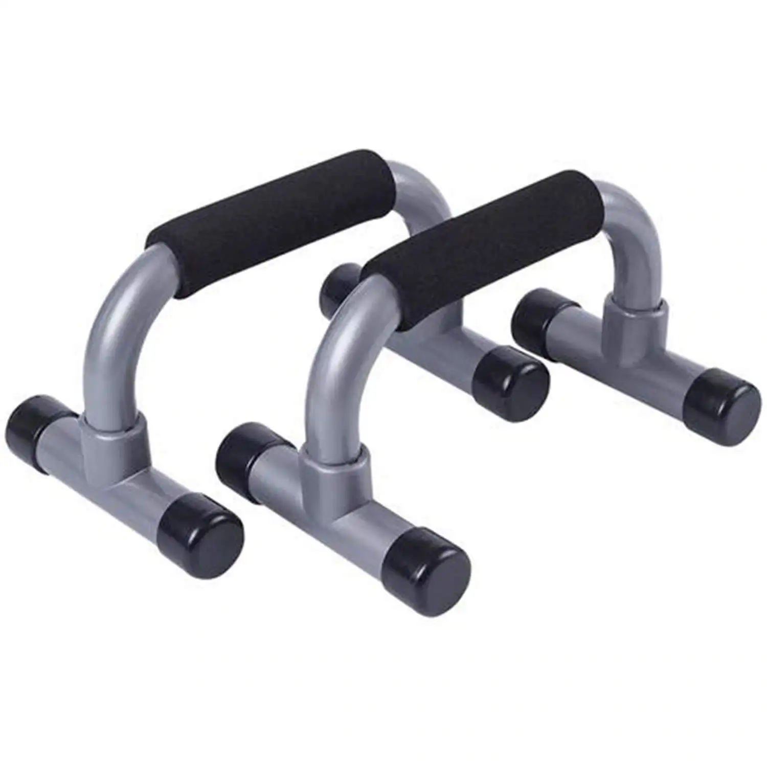 Fitsy No 1209 Push Up Bar,  Black  Free Size