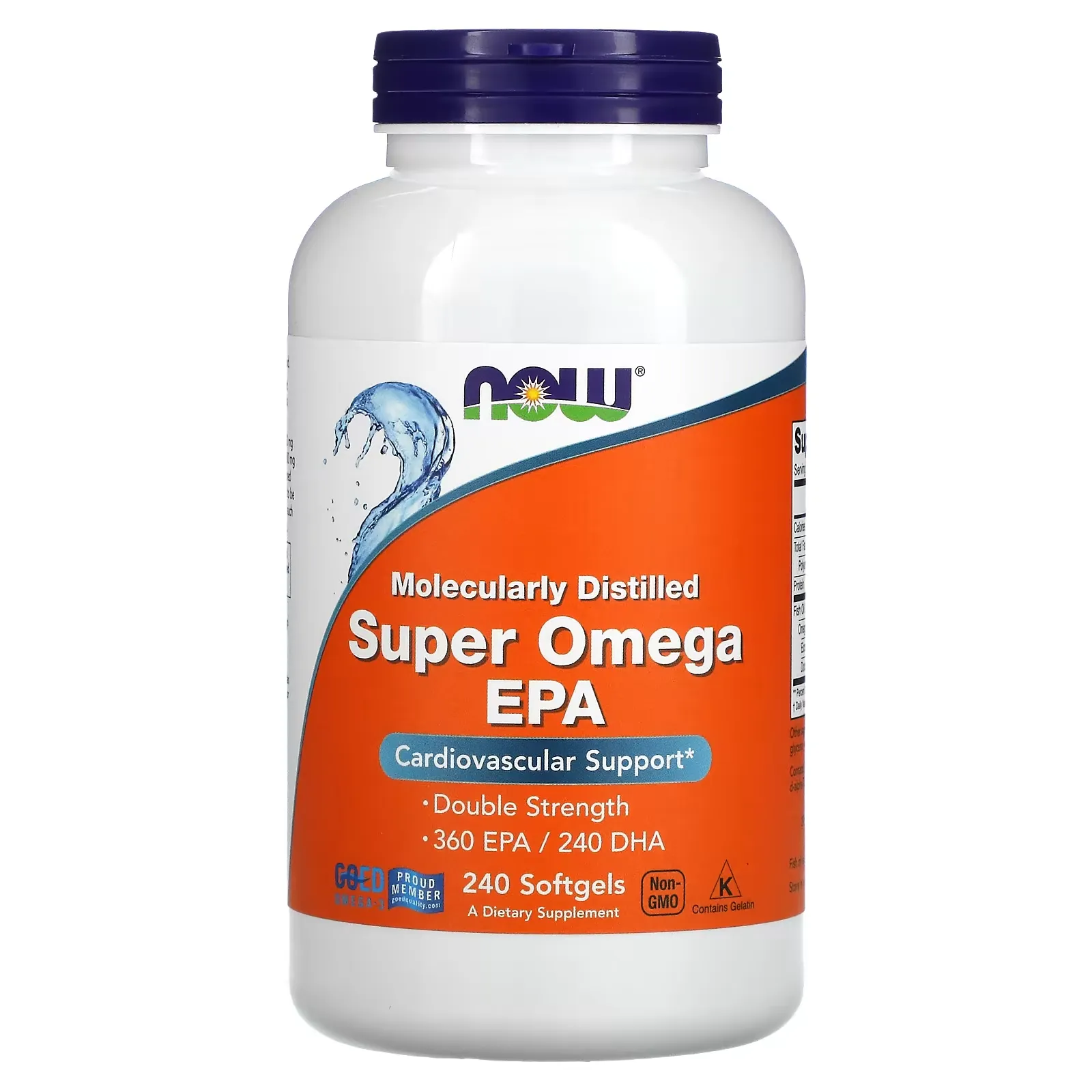 Super Omega EPA, 360 EPA / 240 DHA, 240 Softgels