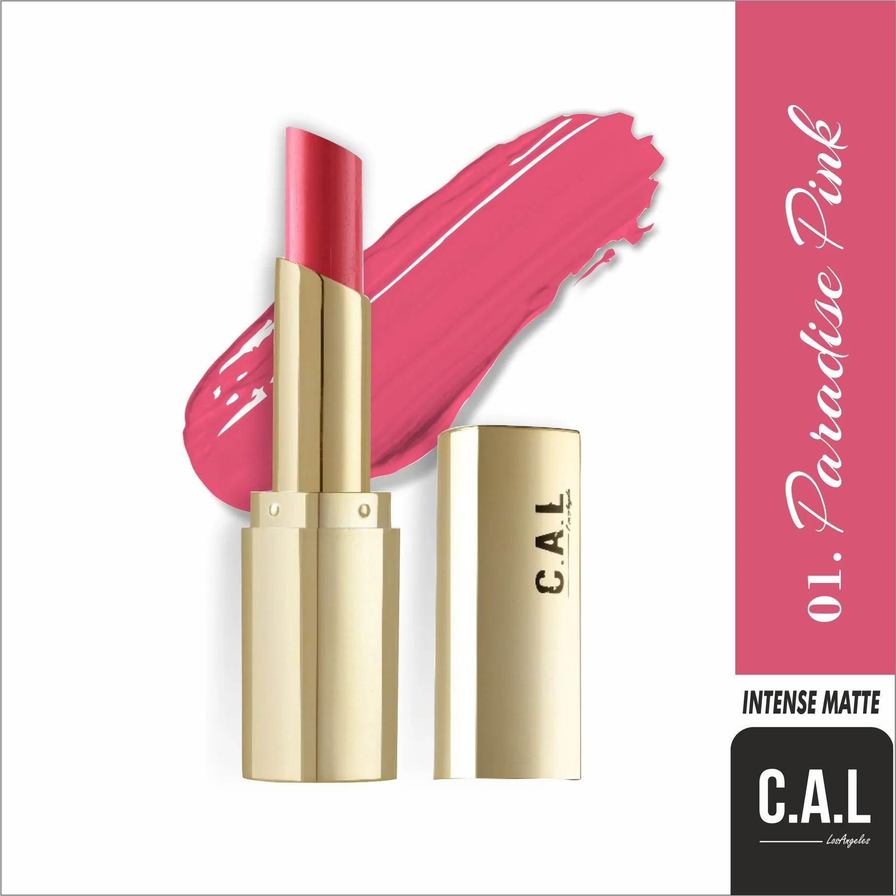 C.A.L Los Angeles Intense Matte Lipstick - Carnation Pink