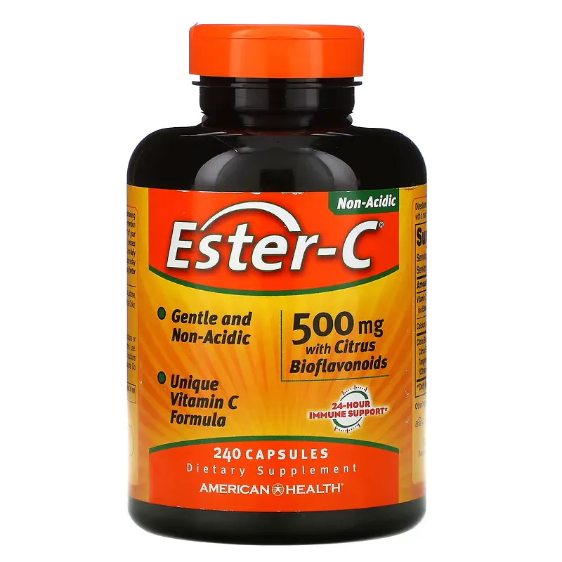 Ester-C with Citrus Bioflavonoids, 500 mg , 240 Capsules