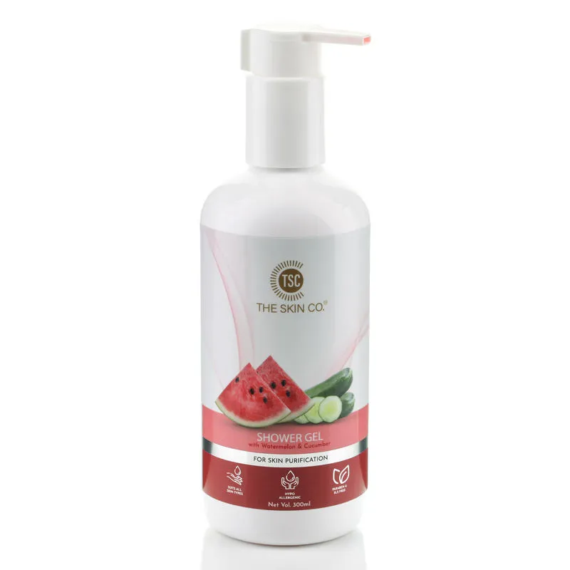 The Skin Co. Watermelon & Cucumber Shower Gel