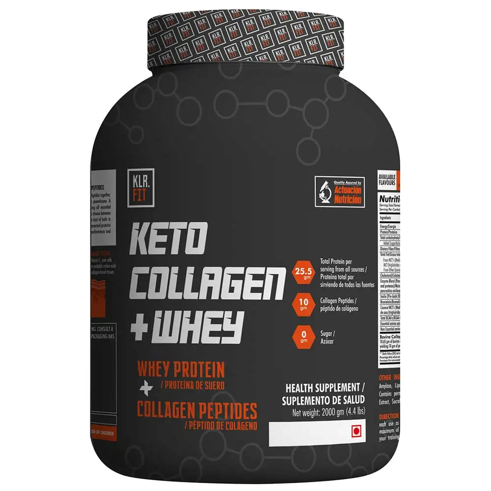 Klr.Fit Keto Collagen + Whey,  4.4 lb  Pineapple Mango