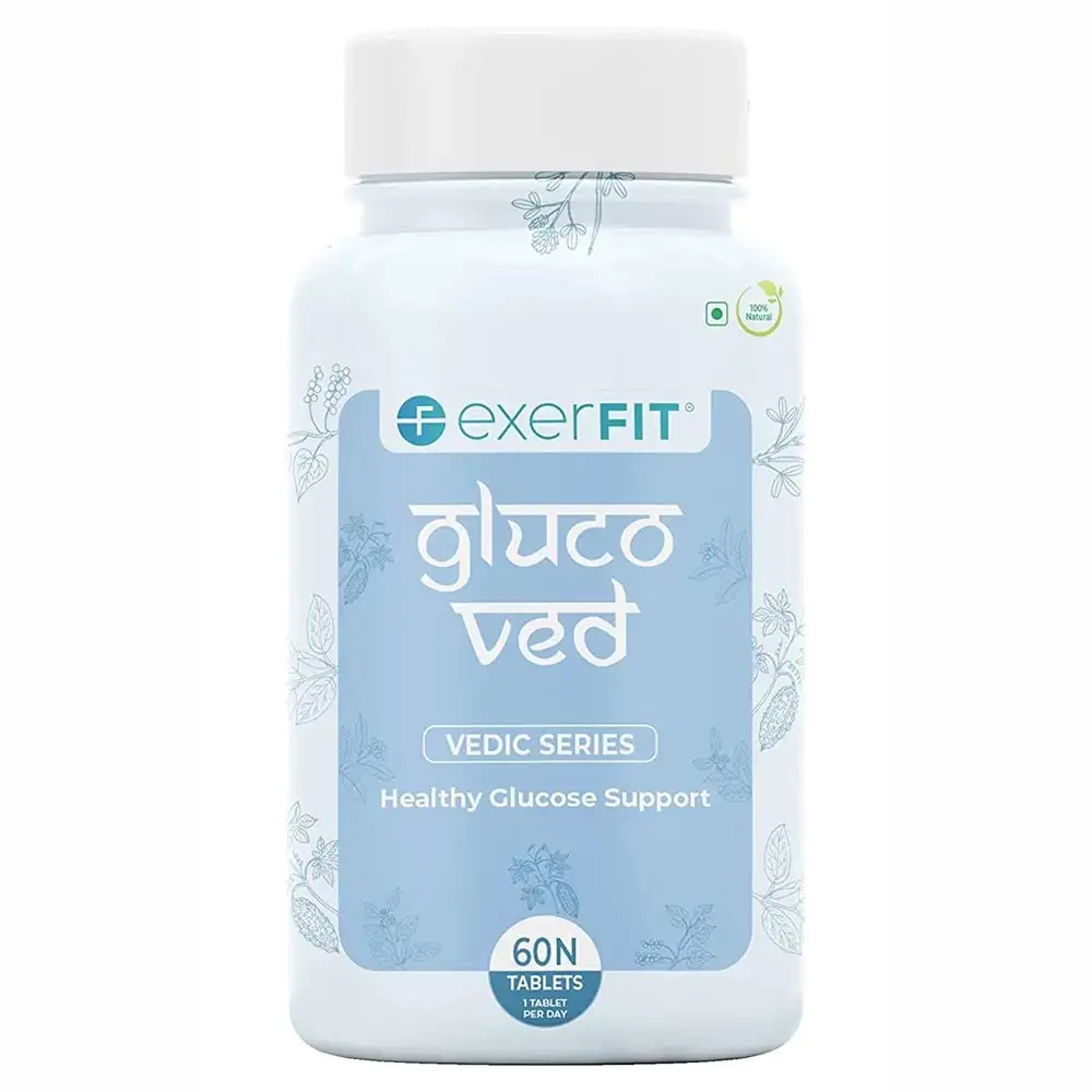 exerFIT Gluco Ved,  60 tablet(s)