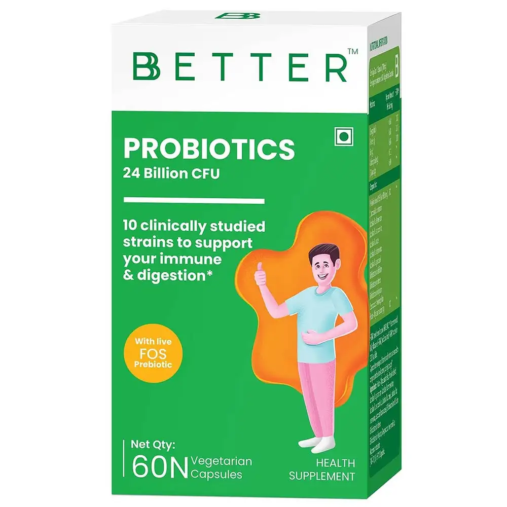 Bbetter Probiotics,  60 veggie capsule(s)  Unflavoured