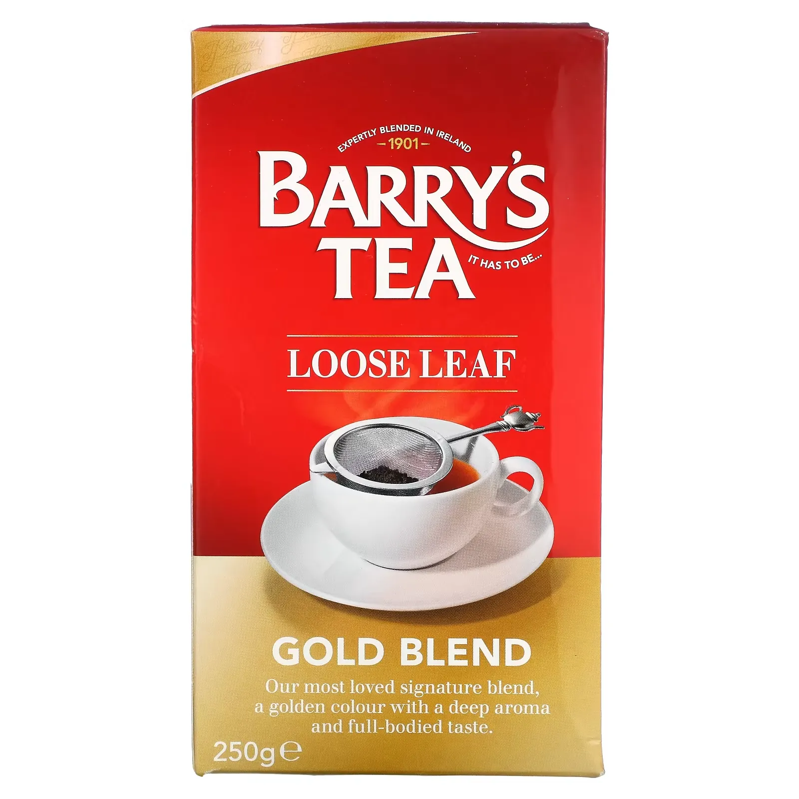 Loose Leaf Tea, Gold Blend, 250 g