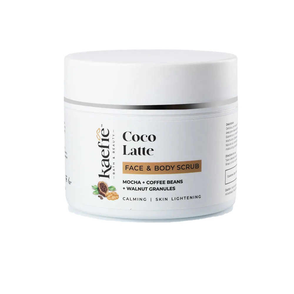 Kaefie Coco Latte Face & Body Scrub