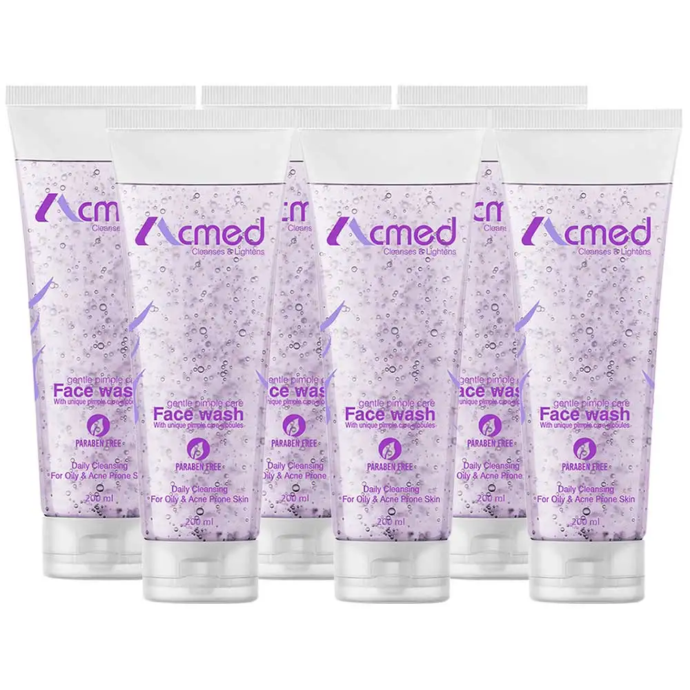 Acmed Pimple Care Face Wash,  6 Piece(s)/Pack  for Oily & Acne Prone Skin