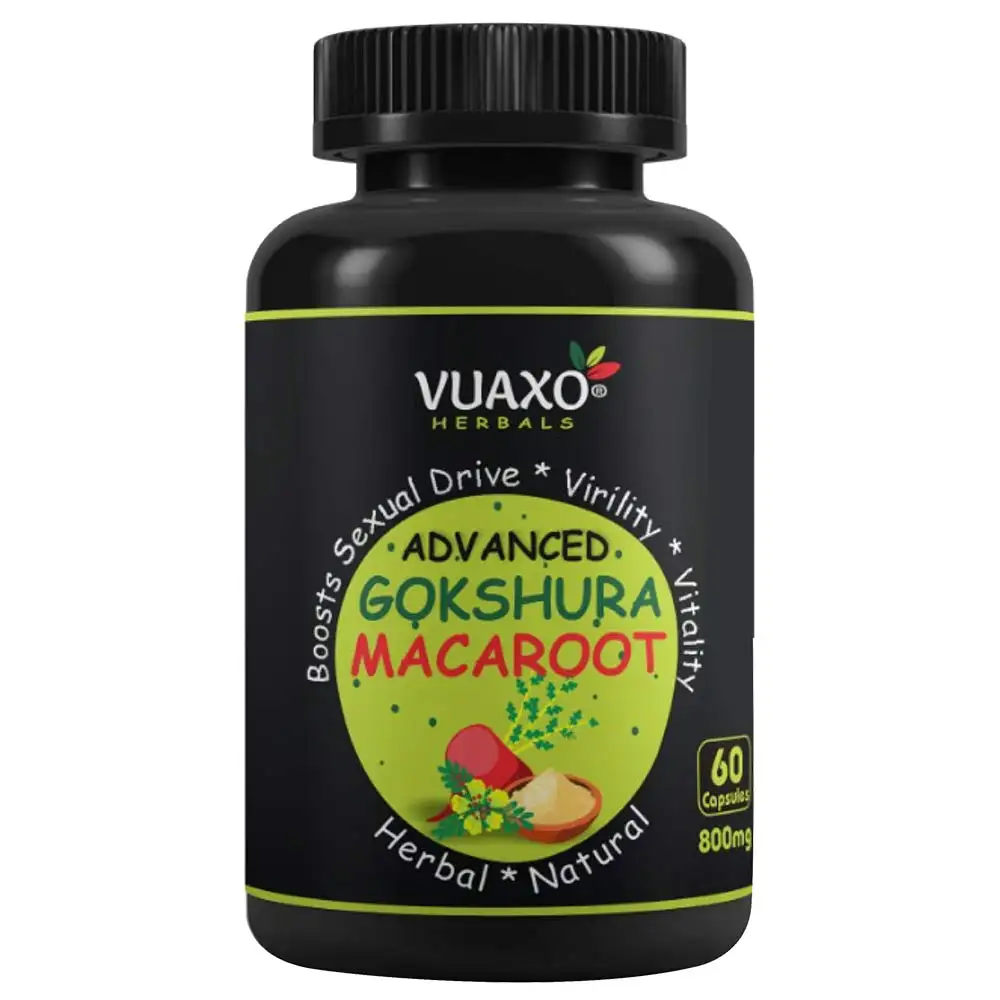 Vuaxo Advanced Gokshura Macaroot,  60 capsules