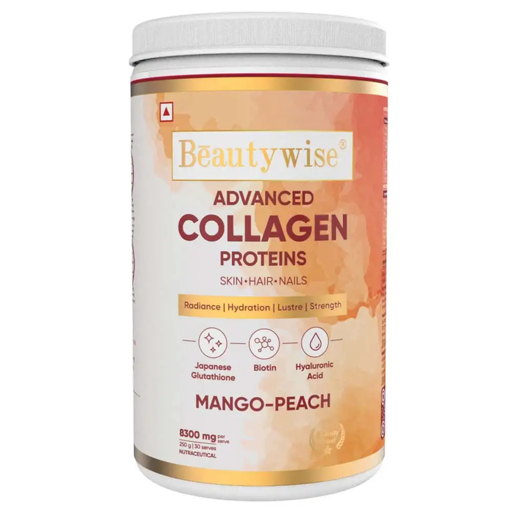 Beautywise Advanced Collagen Proteins,  0.250 kg  Mango-Peach