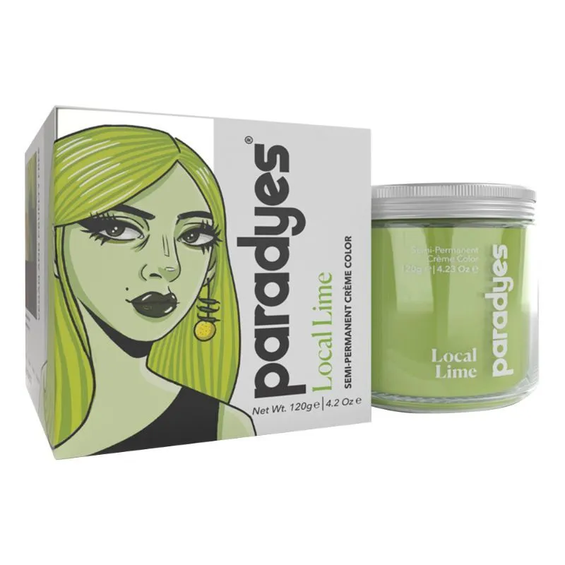 Paradyes Hair Color Jar - Local Lime