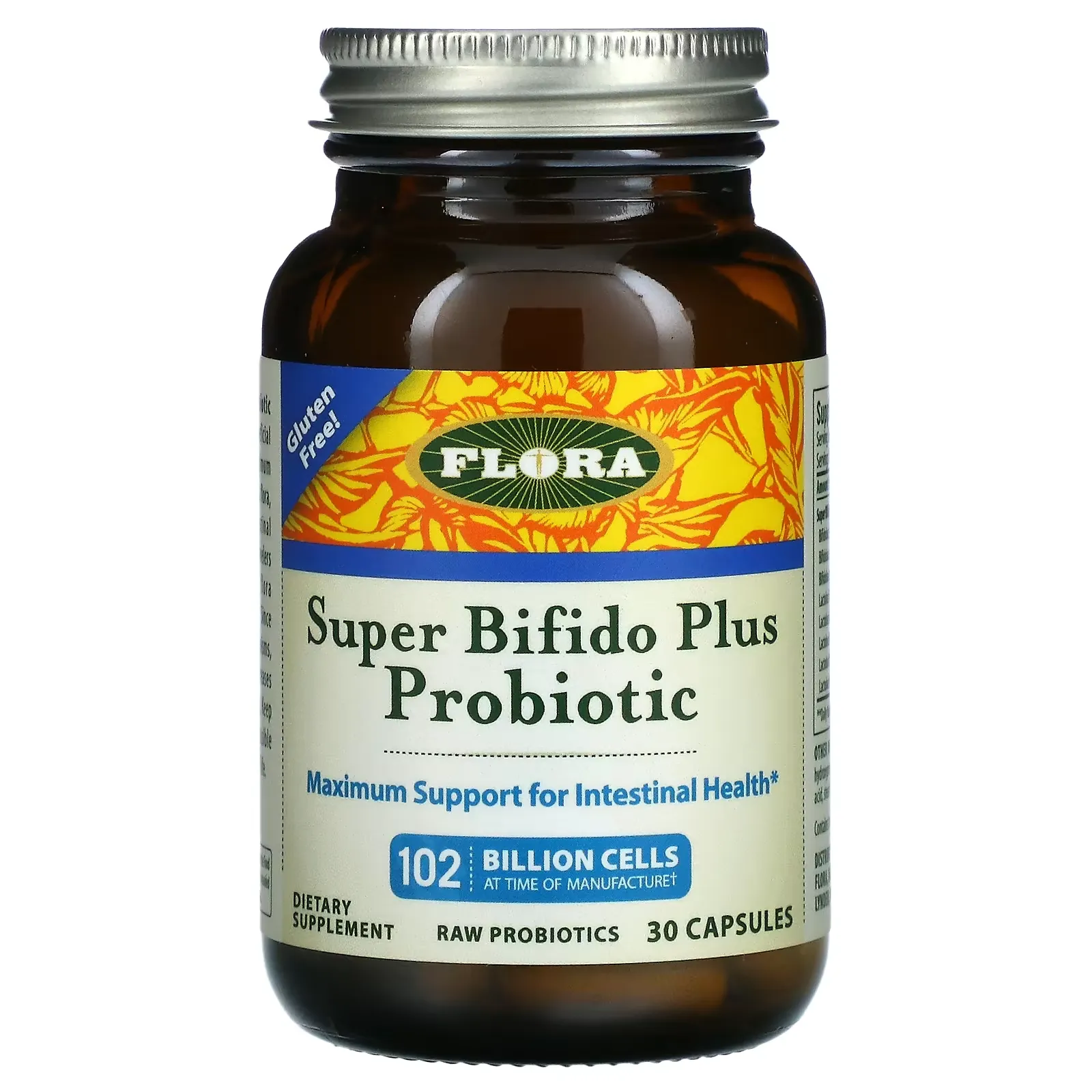 Super Bifido Plus Probiotic, 102 Billion Cells, 30 Capsules